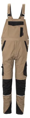 Immagine prodotto di Pantaloni da lavoro da uomo, salopette, sabbia/nero, taglia 26