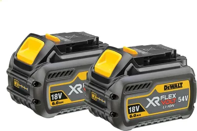 Produktbild von 54V 2x Akku 6,0Ah + Ladegerät DCB118 Starter-Set FlexVolt | DCB118T2