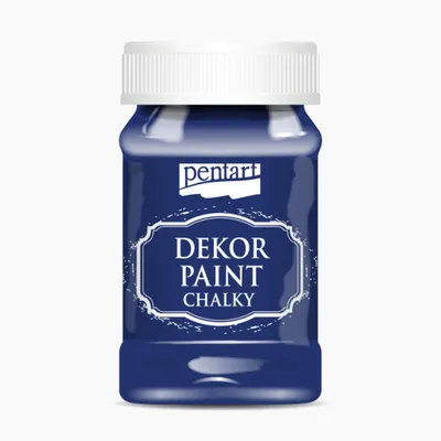 Immagine prodotto di PENTART Colore decorativo gessoso, 100 ml, blu