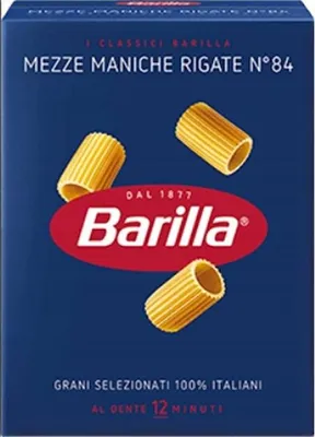 Obrázek produktu pro Barilla Mezze Maniche n.84 italské trubičkové těstoviny 500 g