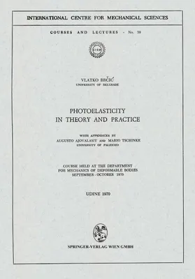 Produktbild von Photoelasticity in Theory and Practice