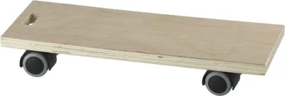 Produktbild von Möbelroller 395 x 145 mm, Tragkr. 80kg