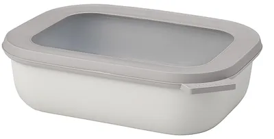 Zdjęcie produktu dla Mepal multischüssel cirqula rechteckig 1000 ml - nordic white 106255032500