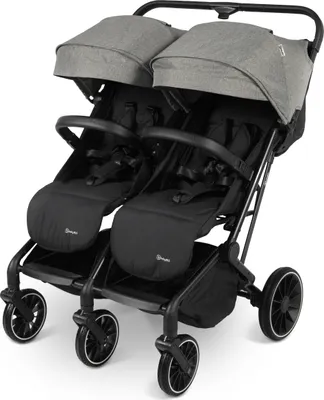 Produktbild von BabyGo Geschwisterbuggy GoTwice, grey