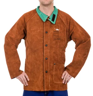 Productafbeelding van Zweetwerende jas, model 'Leder-Proban', maat L