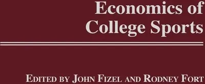 Produktbild von Economics of College Sports