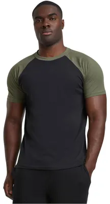 Zdjęcie produktu dla Urban Classics - RAGLAN Contrast T-Shirt schwarz - S