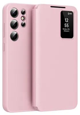 Produktbild von Techsuit - SmartView Series Hülle für Samsung Galaxy S25 Ultra – rosa