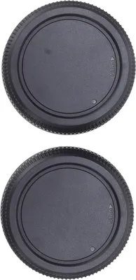 Obrázek produktu pro 2 ks krytka objektivu, plastová krytka objektivu se západkou, krytka objektivu fotoaparátu, náhrada pro zrcadlovky řady GFX