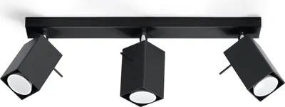 Produktbild von Deckenstrahler GU10 Schwarz Küche Metall Deckenspot