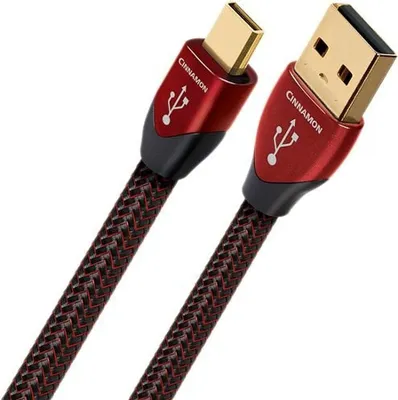 Produktbild von AudioQuest Cinnamon USB A auf Micro USB Kabel, 1,5m
