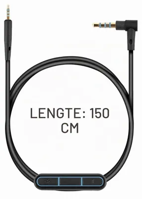 Immagine prodotto di Cavo per telefono da 150 cm con microfono e controllo del volume