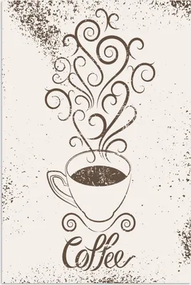 Produktbild von MuchoWow® Poster Vintage - Kaffee - Sprichwörter - Zitate 120x180 cm - Kunstposter