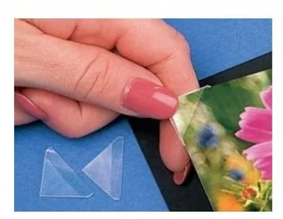 Produktbild von Fotoecken 3.2cm Selbstklebend und Transparent (250 Stück)