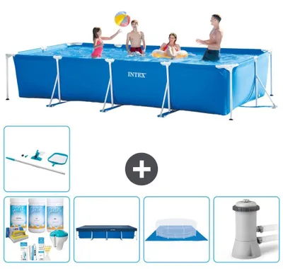 Zdjęcie produktu dla Prostokątny basen stelażowy - 450x220x84 cm - 6 elementów - model S21132