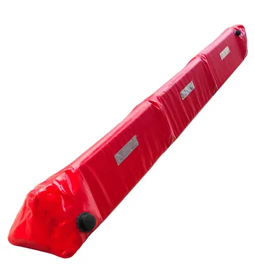 Produktbild von Aufblasbare Wasserbarriere für Türen, Alternative zu Sandsäcken, Regenschutz, rot (304 x 295 cm)