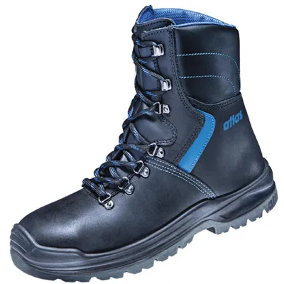 Image de Bottes de sécurité d'hiver Atlas XR 845 XP Thermo, norme S3 CI SRC DGUV, taille 47, noir/bleu royal
