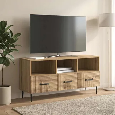 Obrázek produktu pro vidaXL TV skříňka Artisan dub 102 x 34,5 x 50 cm dřevotřísková deska