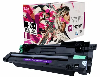 Produktbild von Inkdigo Bildtrommel DR243 für Brother DCP-L3510, DCP-L3510CDW, DCP-L3517CDW, DCP-L3550 – Cyan, 18000 Seiten,, KI-generiertes Bild