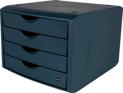 Produktbild von helit H6429534 - Schubladenbox „the green chameleon“, aus Recycling-Kunststoff B