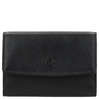 Produktbild von Esquire Leder Schlüsselmäppchen Logo Key Case Black schwarz