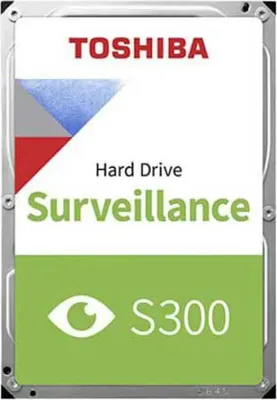 Image de Toshiba S300 Surveillance - Disque dur - 2 To - interne - 3,5" (8,9 cm) - SATA 6Gb/s - 5400 tr/min - mémoire tampon : 128 Mo