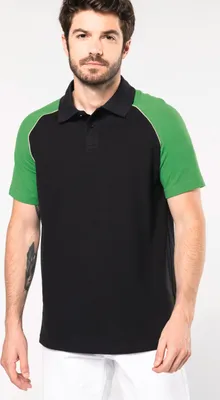 Produktbild von Kariban Baseball > Kurzarm Poloshirt