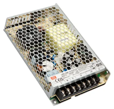 Schaltnetzteil 150 W, 12 V DC, 12,5 A, 165x103x35 mm