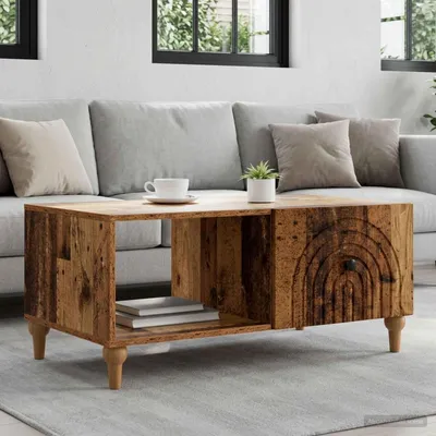 Obrázok produktu pre vidaXL Konferenčný stolík staré drevo 90 x 50 x 40 cm materiál na báze dreva