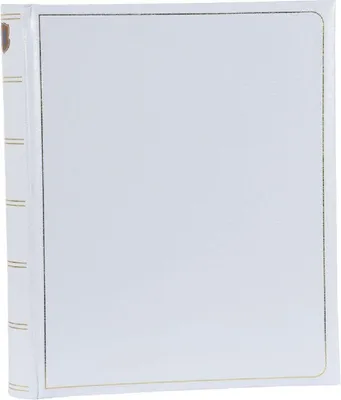 Obrázek produktu pro Henzo fotoalbum MEMORY 30x36,5 cm bílá koženka zlatá ražba 100 stran