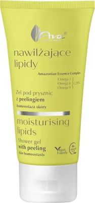 Immagine prodotto di Ava Laboratorium Gel doccia idratante ai lipidi con scrub, 150 ml