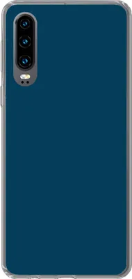 Produktbild von MuchoWow® Handyhülle Schutzhülle Hülle für Telefoonhoesje Huawei P30 Indigo - Palette - Farben Silikon Softcase Handy Hülle - Kartenbesitzer