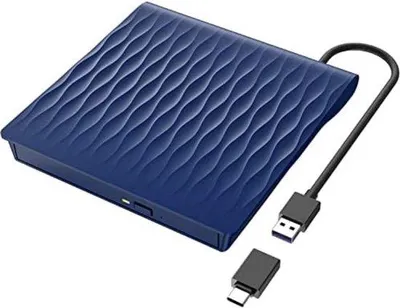 Immagine prodotto di Lettore DVD esterno USB 3.0 blu