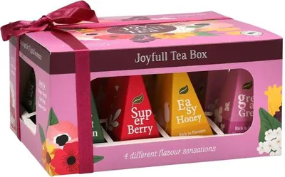 Produktbild von Becky's Joyfull Pyramid Tea Box 12er