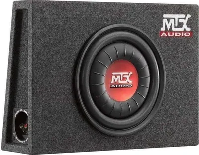 Immagine prodotto di Subwoofer per auto MTX RTF10AS, chiuso piatto, 25 cm, 300 W RMS, 4 ohm, membrana in polipropilene
