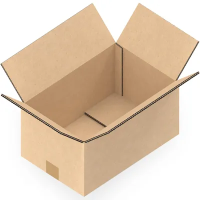 Produktbild von KK Verpackungen 300 Stück Versandkartons 350 x 230 x 180 mm Kartons 2-wellig BC-Welle, Faltkartons