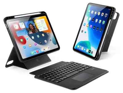 Produktbild von Dux Ducis Dk Serie Bluetooth-Tastaturhülle Für Apple Ipad 10 (2022) - Schwarz