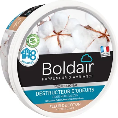 Immagine prodotto di BOLDAIR gel distruttore di odori, profumo di fiori di cotone 300 g