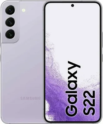 Produktbild von Samsung Galaxy S22 SM-S901BLVDEUE Smartphone 15,5 cm (6.1") Dual-SIM Android 12 5G USB Typ-C 8 GB 128 GB 3700 mAh Violett