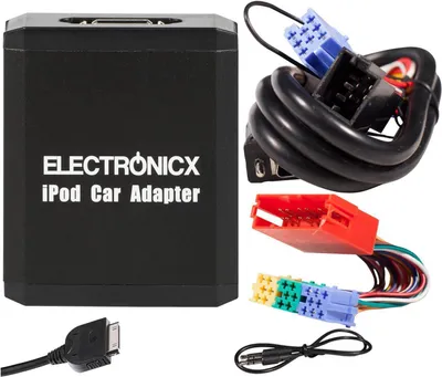 Produktbild von AUX-Adapter für iPhone, iPad und iPod, Audi 8- und 20-Pin-CD-Wechsler ▶ Premium  USB- und Bluetooth-Adapter für Autoradio