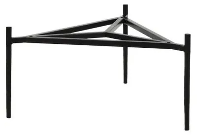 Productafbeelding van Pomax Granada salontafel, zwart, Ø 73 x H 34 cm