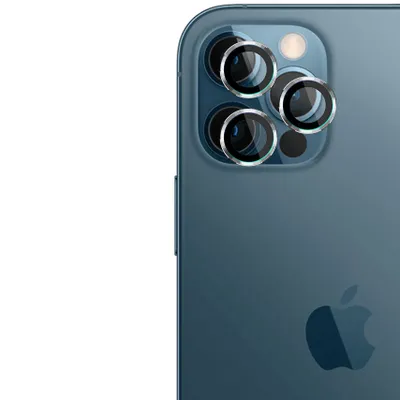 Imagen del producto de Protector de lente híbrido Hybridglas Pro para la cámara del Apple iPhone 12 Pro, lente de cámara, 0,04 mm, dureza 9H