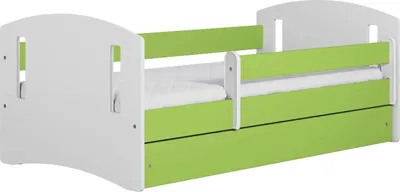 Zdjęcie produktu dla Łóżko dziecięce CLASSIC 2 160x80 zielone