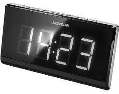 Produktbild von Sencor SRC 340, Uhr, Digital, FM, LED, 4,57 cm (1.8"), Weiß