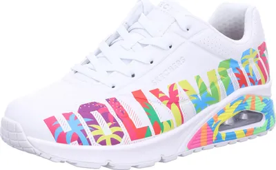 Produktbild von Skechers Damen Sneaker UNO - ONE FOR STARS! 9199-36, 9199-37, 9199-38, 9199-39, 9199-40, 9199-41 SKE-177995 white/multi 36