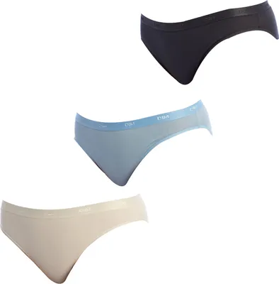 Produktbild von DIM 3er-Pack Les Pockets D4H00 Slips aus Stretchstoff für Damen