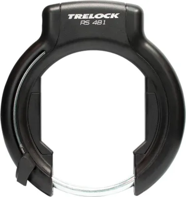 Produktbild von Trelock Rahmenschloss RS 481 AZ abziehb. Schlüssel, schwarz, schwarz