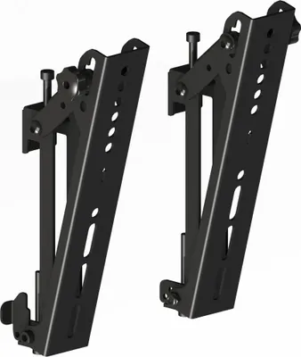 Produktbild von Multibrackets 3910, Flachbildschirm-Montagearm, Schwarz, Stahl, 30 kg, Schiene, 0 - 15°