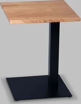 Produktbild von Beistelltisch Bibi 1 in massiver Wildeiche, braun, 45x60x45cm