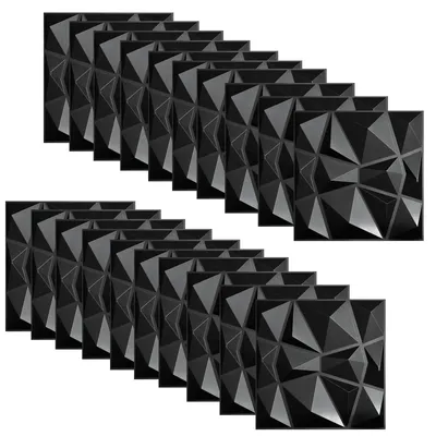 Productafbeelding van Wandpanelen - Zelfklevend steenlook - 3D - 30 x 30 cm - 20 stuks